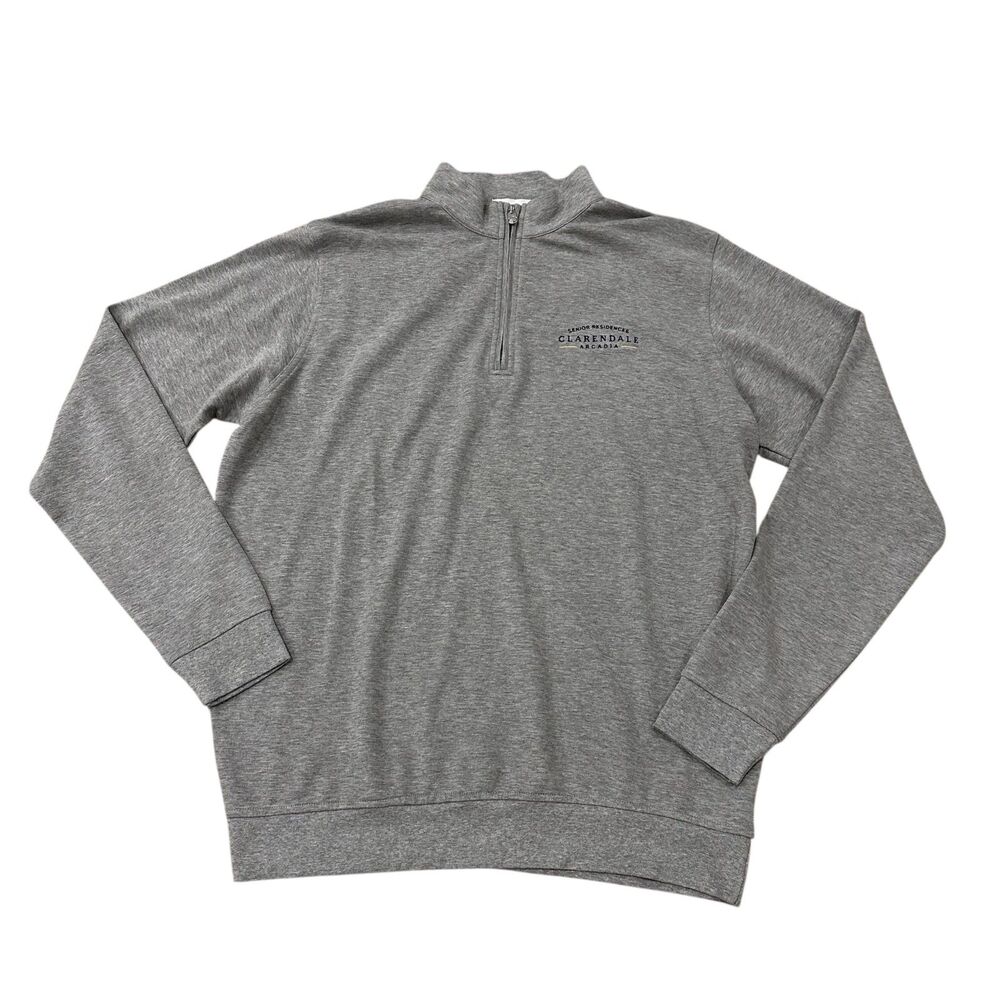 Peter Millar Crown Comfort Quarter Zip Pullover Size L - Custom Embroidery